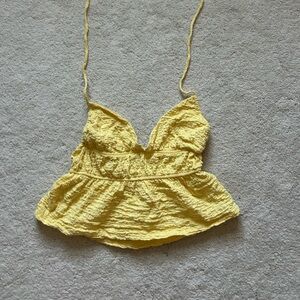 Cotton On Sunny Yellow Halter Top